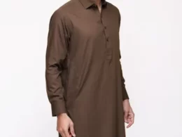 Chocolate Brown men shalwar kameez USA Canada