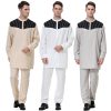 2 Piece Pants Set for Arabian Muslim Men - Thobe, Men Abaya