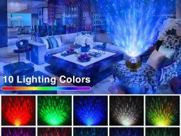 Muslim Home Decor LED Universe Nebula Galaxy Star Projector Lamp Sky Light Aurora Laser Night Light Sky Projector